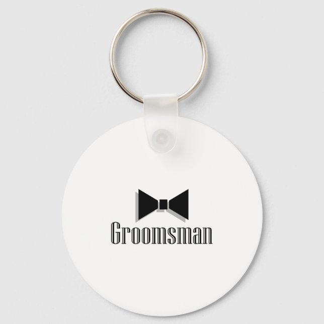 Groomsman Key Ring (Front)