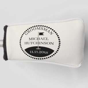 Groomsman Name Wedding Golf Head Cover