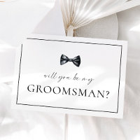 Groomsman Proposal Card