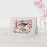 Groomsman Request Want Ad