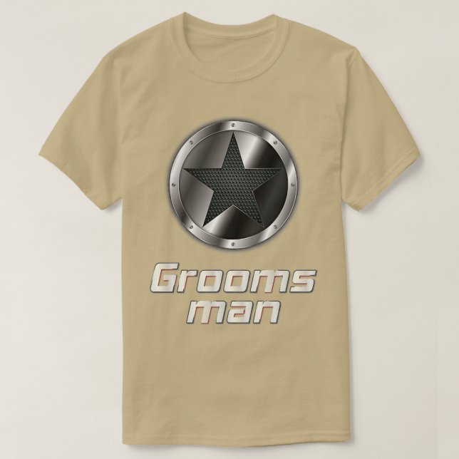 Groomsman T-Shirt (Design Front)
