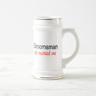 Groomsman (The Married One) Beer Stein