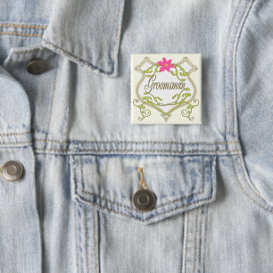 Groomsman Wedding Badges