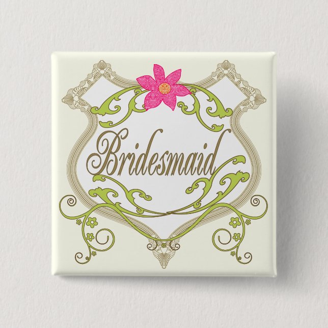 Groomsman Wedding Badges (Front)