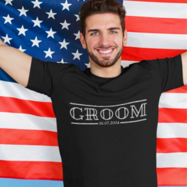 Groomsmen Bachelor Party Custom Gift T-Shirt (Creator Uploaded)
