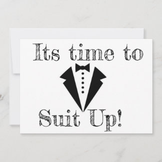Groomsmen card