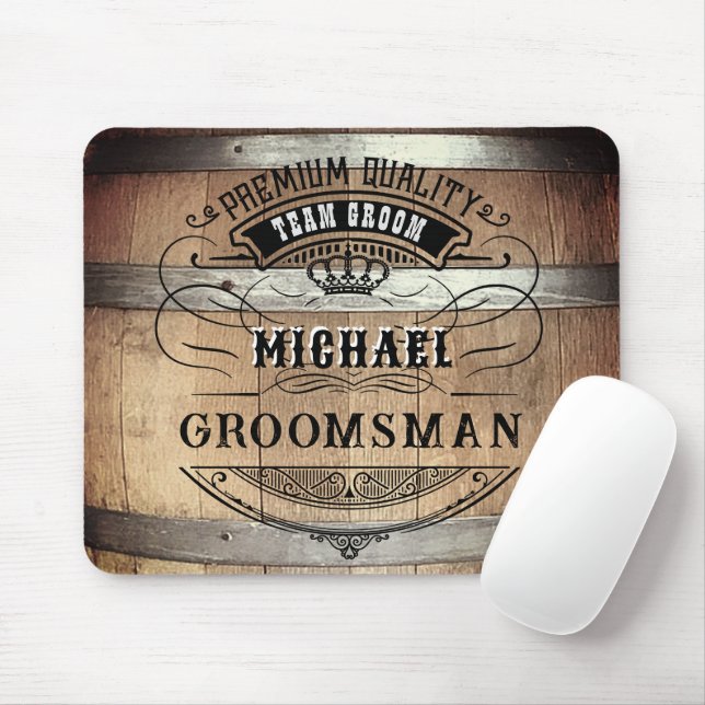 Groomsmen Gifts Mouse Pad (With Mouse)