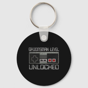 Groomsmen Matching Bachelor Party For Gamer Husban Key Ring