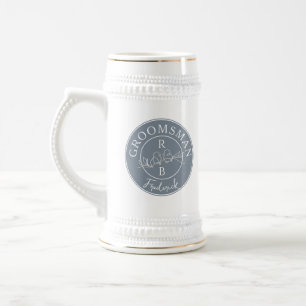 Groomsmen Personalised Beer Stein