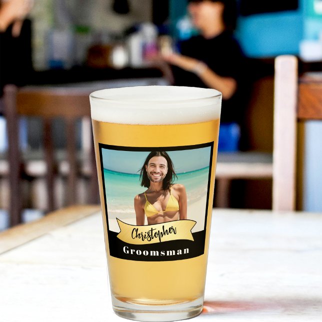 Groomsmen Pint Glass Series: The Beach Princess (Creator Uploaded)