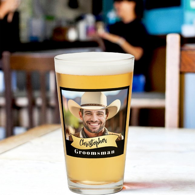 Groomsmen Pint Glass Series: The Lasso Legend (Creator Uploaded)