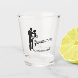 Groomsmen Shot Glass