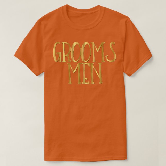Groomsmen  Wedding Party Bride Groom  T-Shirt (Design Front)