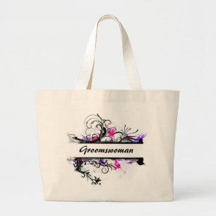 Groomswoman Large Tote Bag