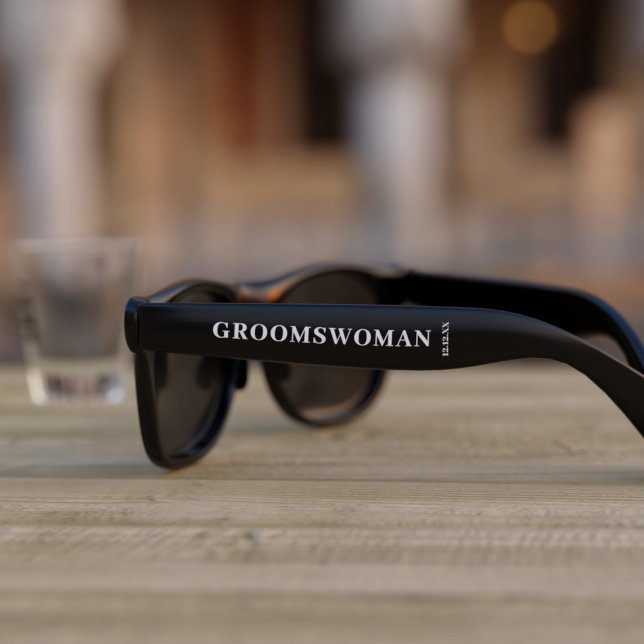 Groomswoman Wedding Favor Sunglasses (Creator Uploaded)