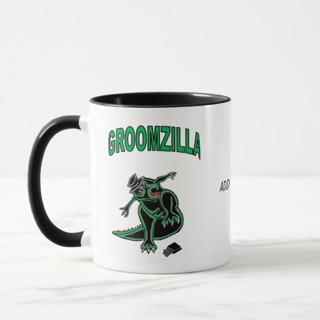 Groomzilla mug (Left)