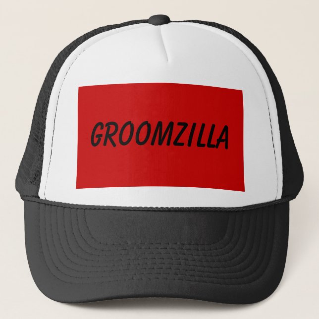 GROOMZILLA TRUCKER HAT (Front)