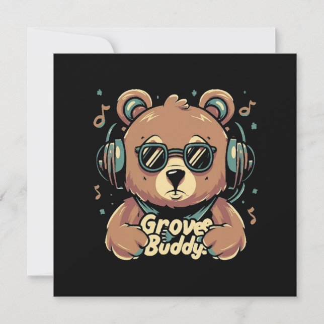 Groove buddy invitation (Front)