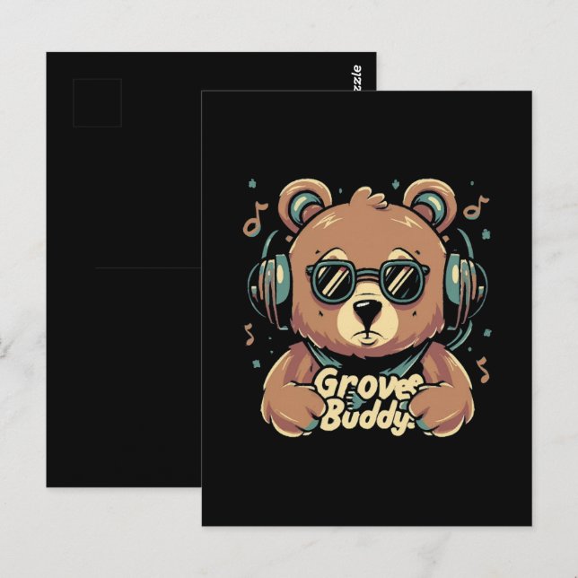 Groove buddy postcard (Front/Back)