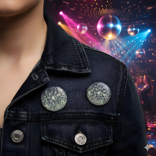 Groove in Style: Retro Disco Ball  3 Cm Round Badge