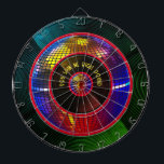 Groove in Style with Our Spin Me Right Round Dartboard<br><div class="desc">Step into a world of vintage vibes and musical magic with our 'Spin Me Right Round' Dart Board. This exclusive vinyl record and disco balls illustration brings the essence of the dance floor right to your fingertips. Whether you're a music enthusiast, a party animal, or simply someone who appreciates the...</div>