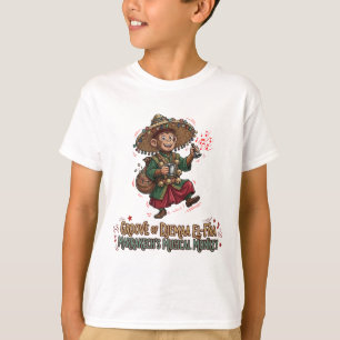 Groove of Djemaa El-Fna Marrakech Musical Monkey T-Shirt