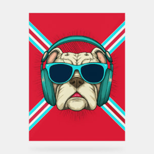 Groove Pup Acrylic Sign