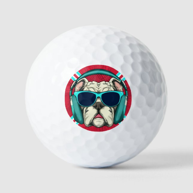 Groove Pup Golf Balls (Front)