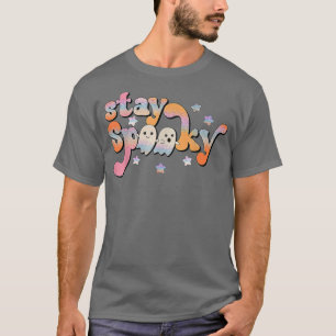 Groove Stay Spooky Halloween Costume Fall Thanksgi T-Shirt