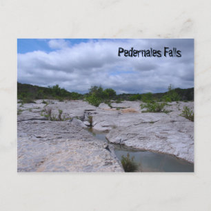 Grooves at Pedernales Falls Postcard