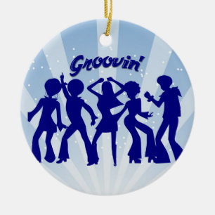 Groovin' Ceramic Tree Decoration