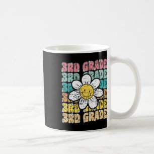 Groovy 3rd Grade Back To School First Day Of Third Coffee Mug
