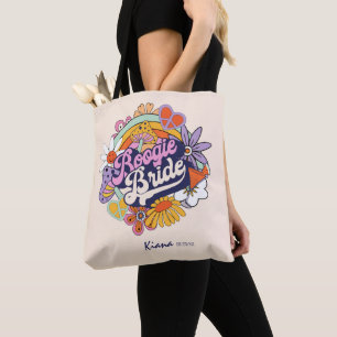 Groovy 70s Bachelorette Boogie Bride ID929 Tote Bag
