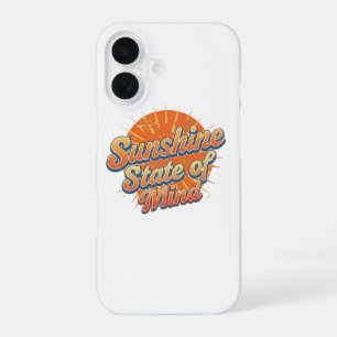 Groovy 70s Style Summer Sunset iPhone 16 Case