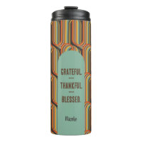 Groovy Abstract Grateful Thankful Blessed