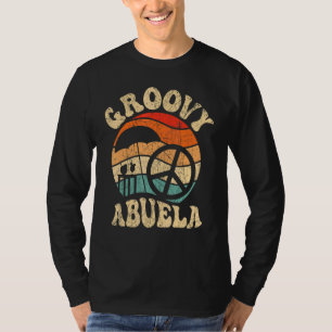 Groovy Abuela 70s Aesthetic Nostalgia 1970's Mexic T-Shirt