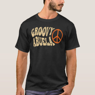 Groovy Abuela 70s Aesthetic Nostalgia 1970's Mexic T-Shirt