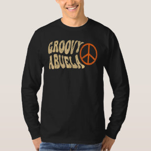 Groovy Abuela 70s Aesthetic Nostalgia 1970's Mexic T-Shirt