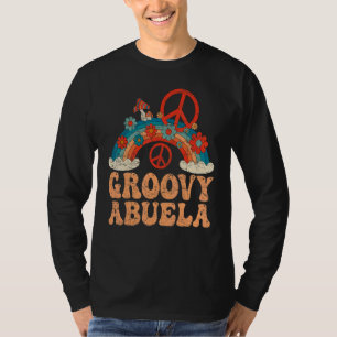 Groovy Abuela 70s Aesthetic Nostalgia 1970's Mexic T-Shirt