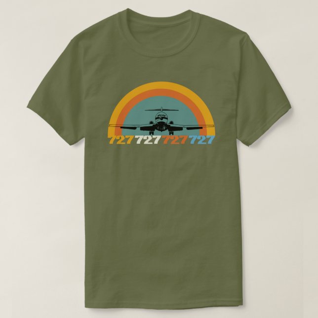 Groovy Age Retro Jet T-Shirt (Design Front)