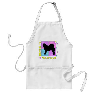 Groovy Alaskan Malamute Standard Apron