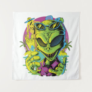 Groovy Alien Tapestry