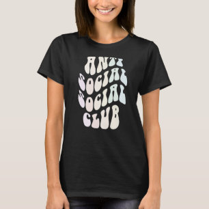 Groovy ANTI SOCIAL CLUB Groovy Introvert Stay Away T-Shirt
