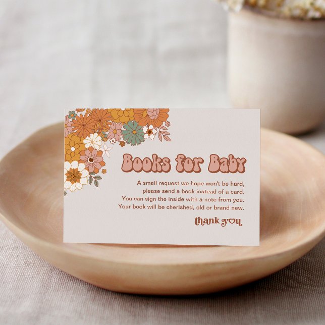 Groovy Baby Book Request Enclosure Card (Creator Uploaded)