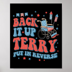 Groovy Back Up Terry Put It In Reverse Firework 4t Poster