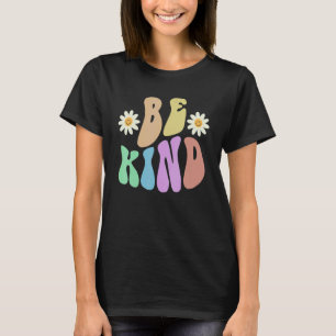 Groovy BE KIND Retro Stop Bullying Choose Kindness T-Shirt