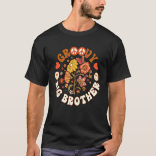 Groovy Big Brother Groovy Birthday Matching Birthd T-Shirt