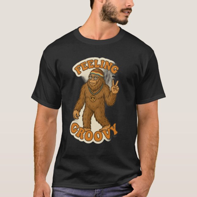 Groovy Bigfoot Tshirt (Front)