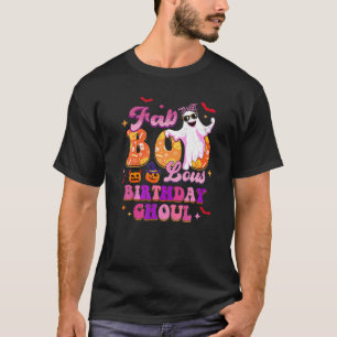 Groovy Birthday Ghoul Halloween Girls Womens Fab B T-Shirt