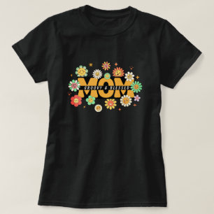 Groovy & Blessed Christian Mum Retro Hippie T-Shirt